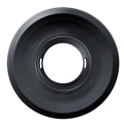 ESYLUX - Cache pour série FLAT, Ø 104 mm, FLAT COVER LARGE ROUND noir