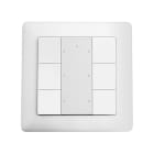 ESYLUX - Bouton-poussoir PUSH BUTTON x6 DALI-2 blanc