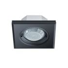 ESYLUX - Détecteur de présence de plafond PD-FLAT 360i/8 SQUARE BLACK KNX