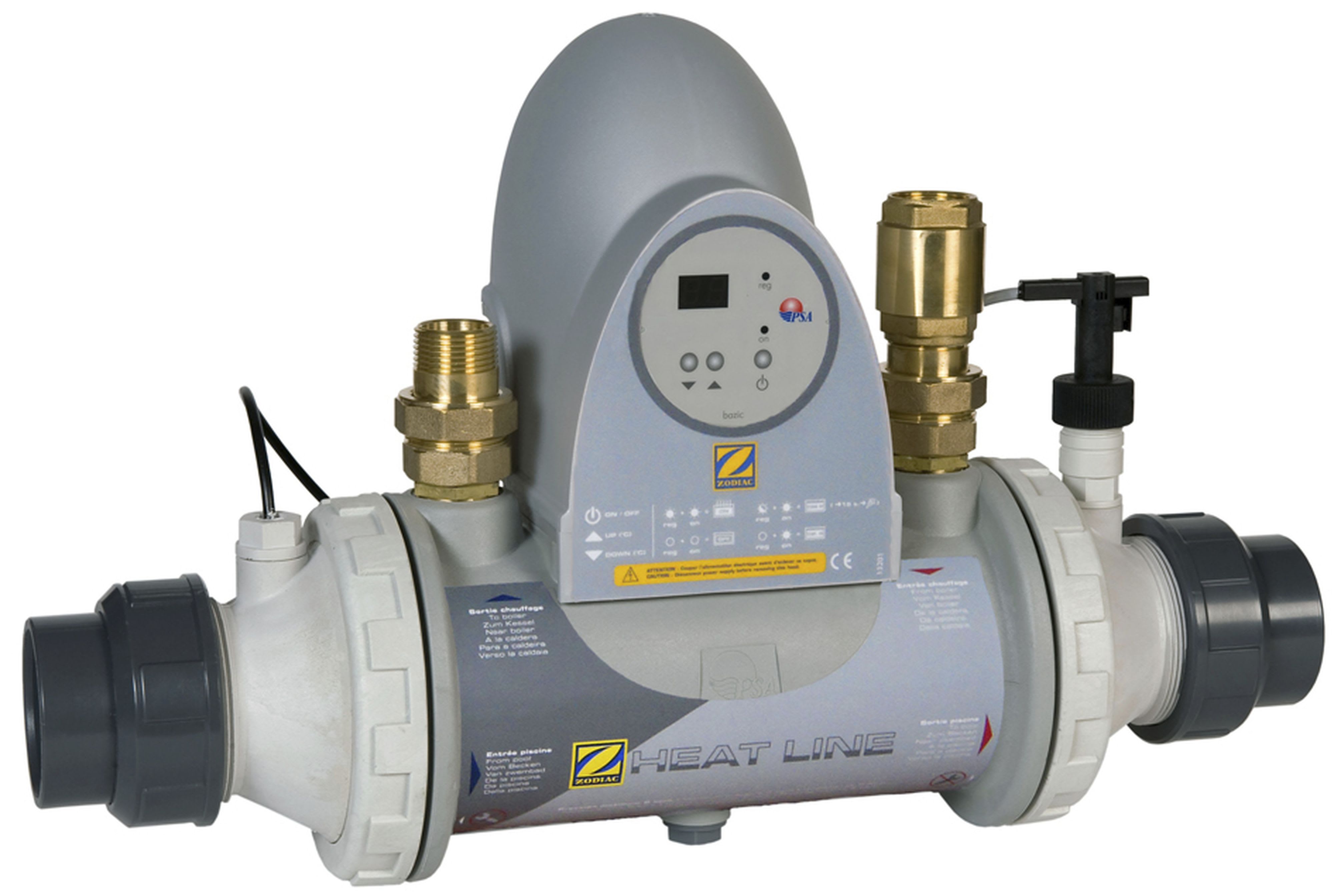 Zodiac - Echangeur Piscine Zodiac Heat Line 40 + Sans Circulateur