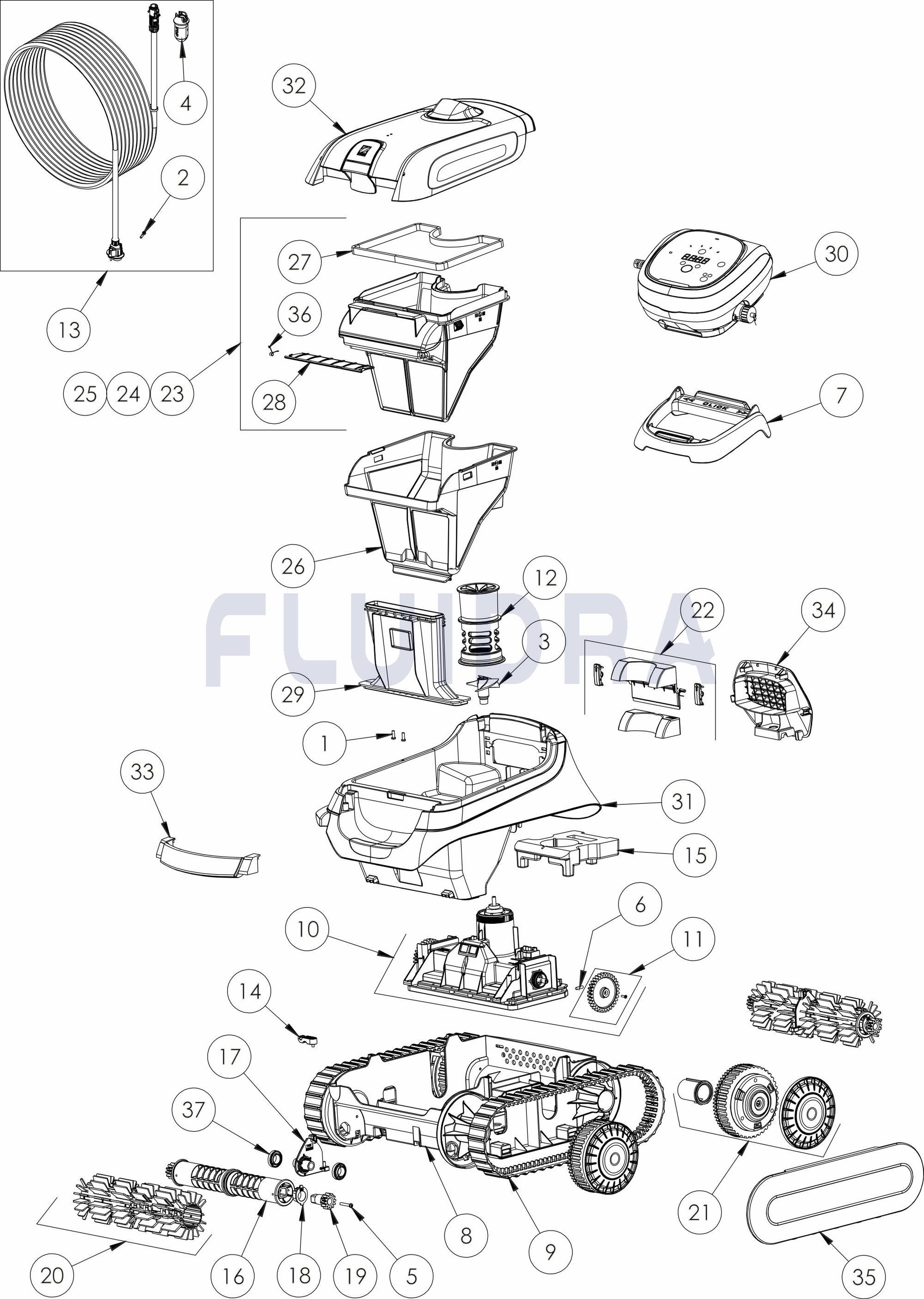 Zodiac - Robot Électrique Piscine XA 3010iQ ZODIAC