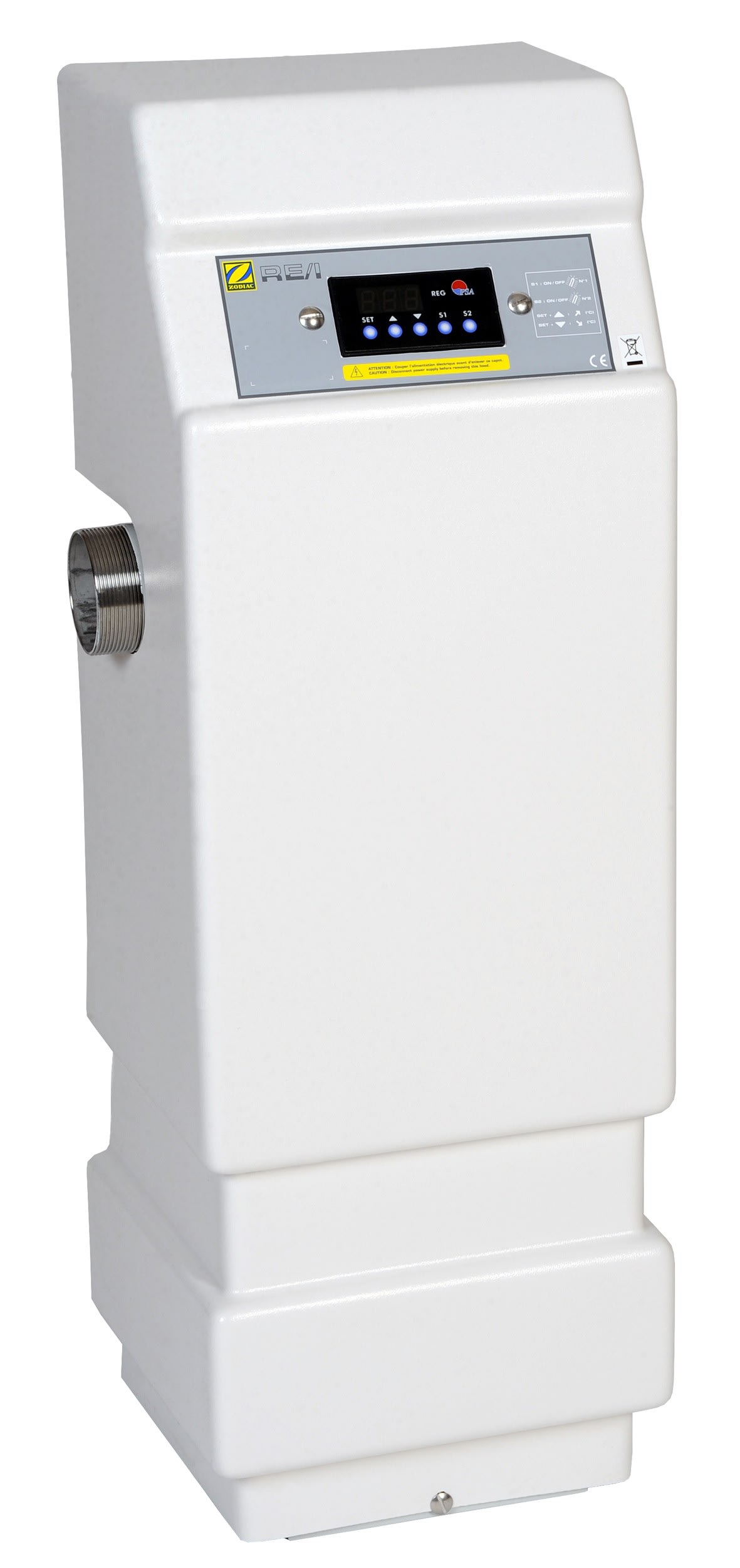 Zodiac - Rechauffeur Piscine Zodiac Re/I 60 Kw (400V), Gestion De La Puissance (24+36)