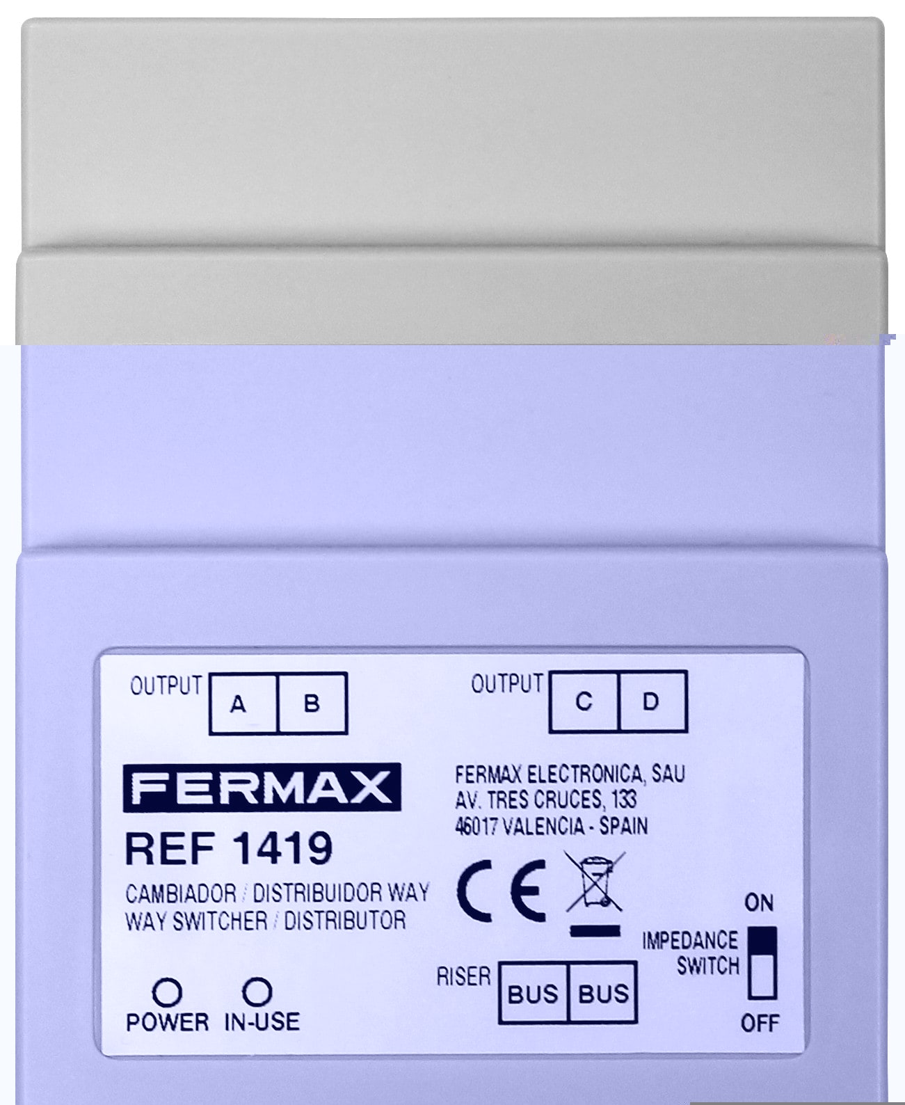 FERMAX - COMMUTATEUR WAY