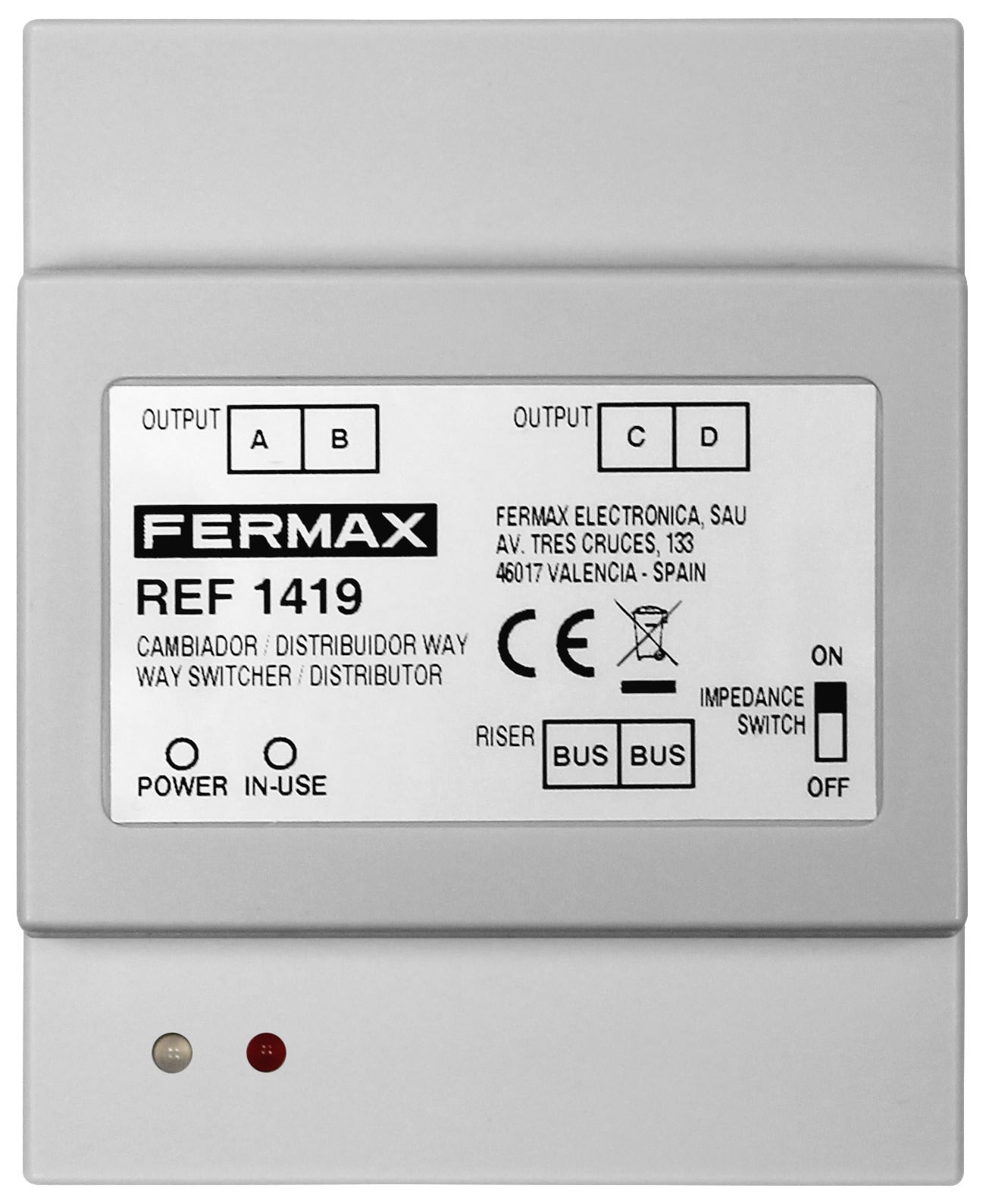 FERMAX - COMMUTATEUR WAY