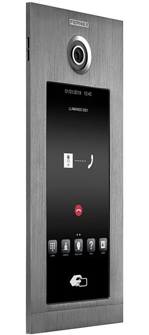 FERMAX - PLATINE VIDEO KIN AVEC ECRAN TACTILE (185x405x50)