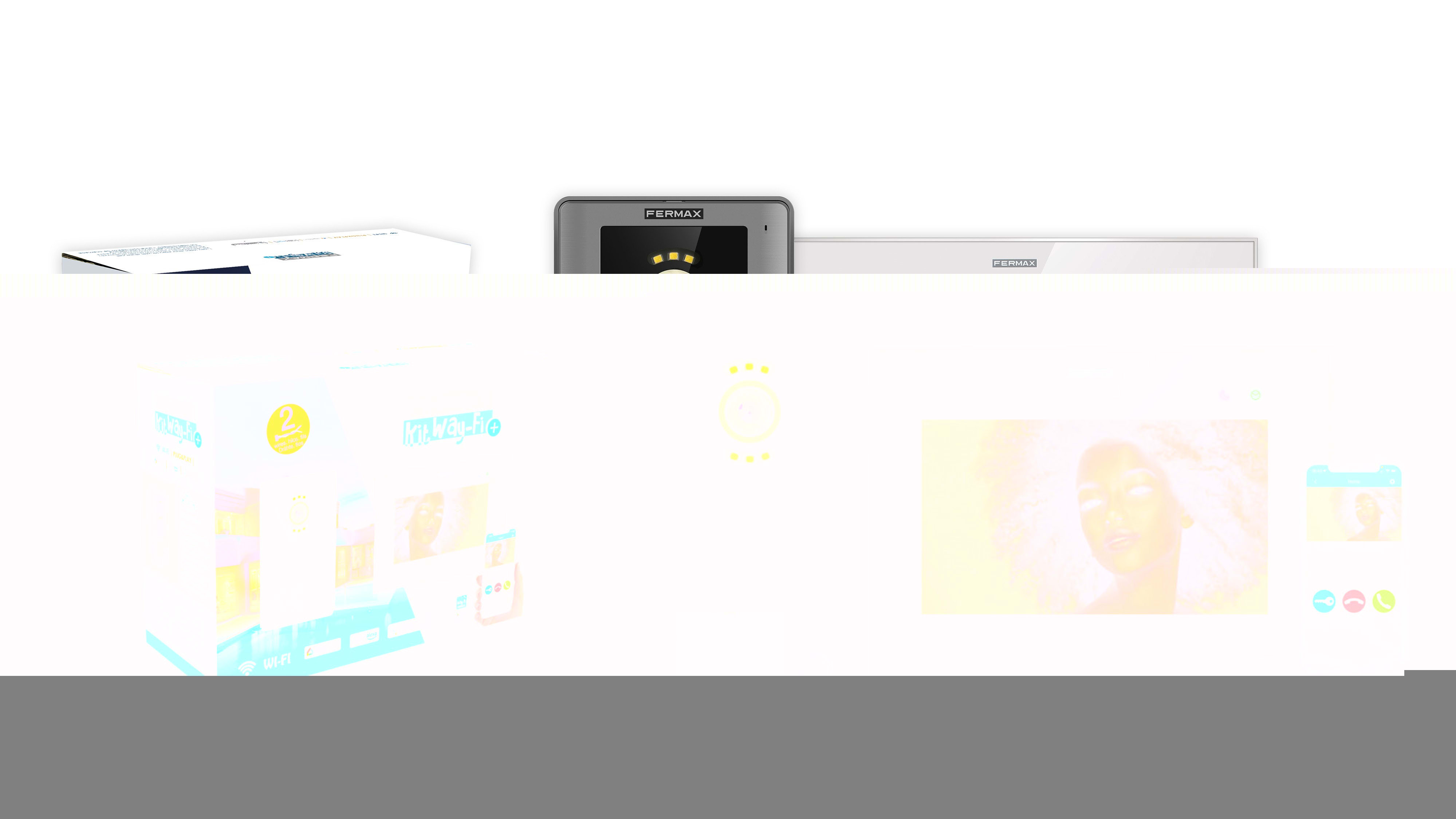 FERMAX - KIT VIDEO WAYFI PLUS 1 BP