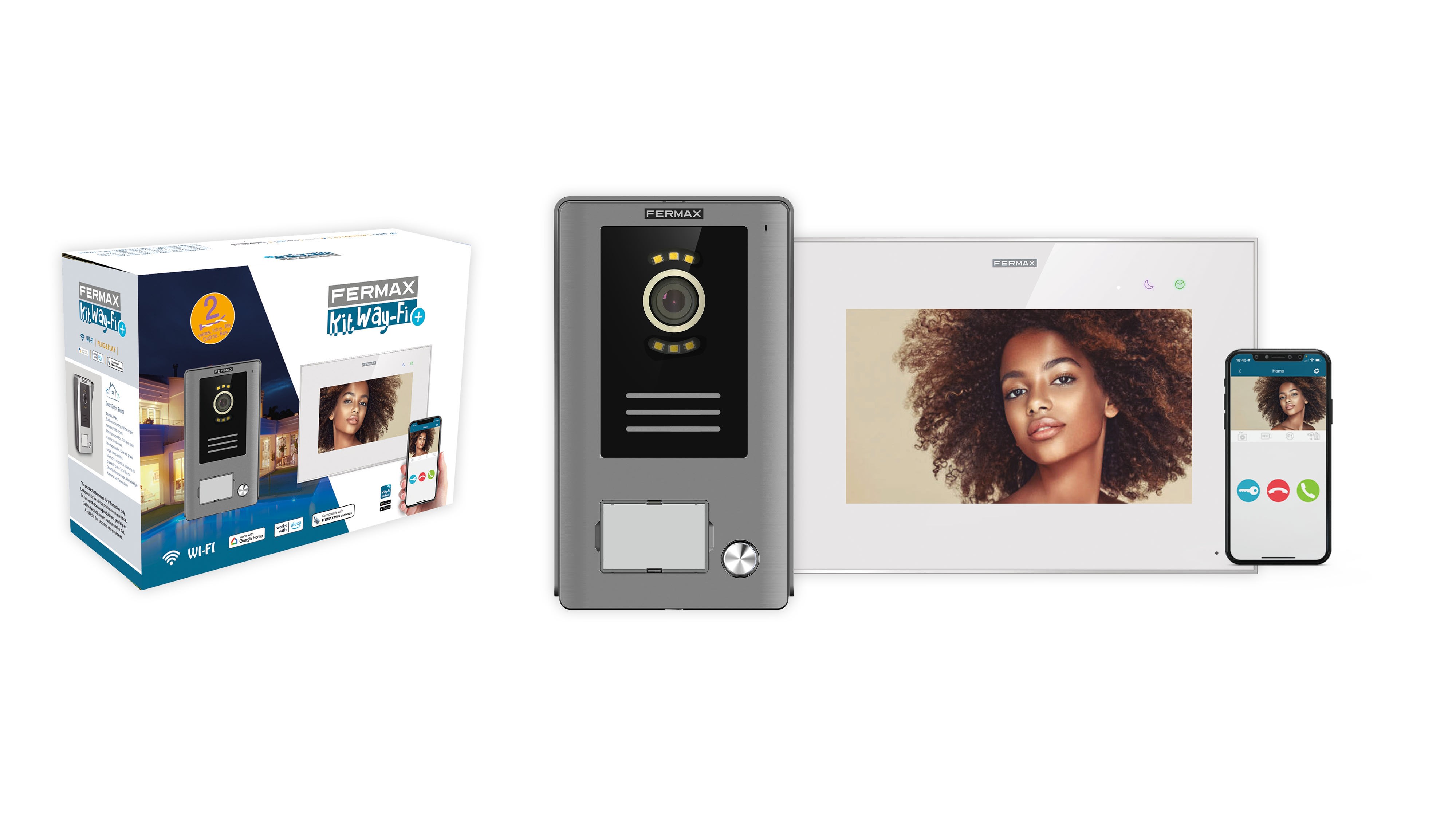 FERMAX - KIT VIDEO WAYFI PLUS 1 BP