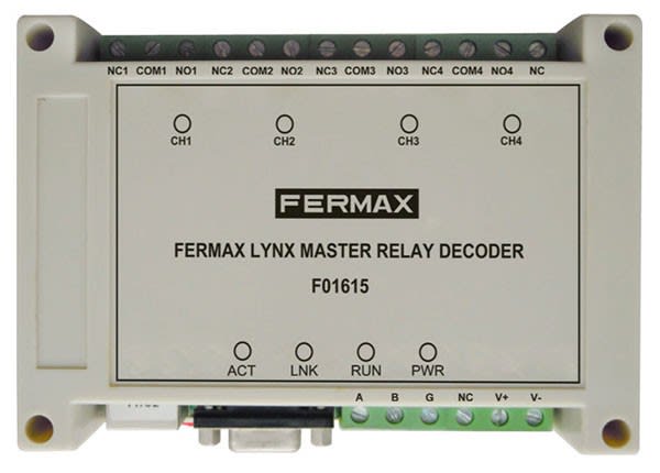 FERMAX - DECODEUR RELAIS LYNX IP MASTER