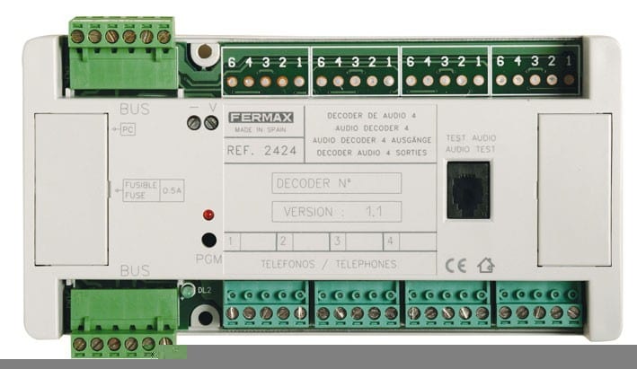 FERMAX - AUDIO DECODEUR 4 SORTIES