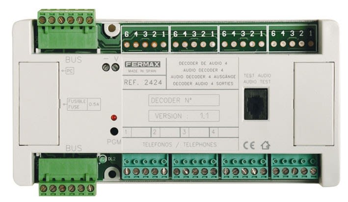FERMAX - AUDIO DECODEUR 4 SORTIES