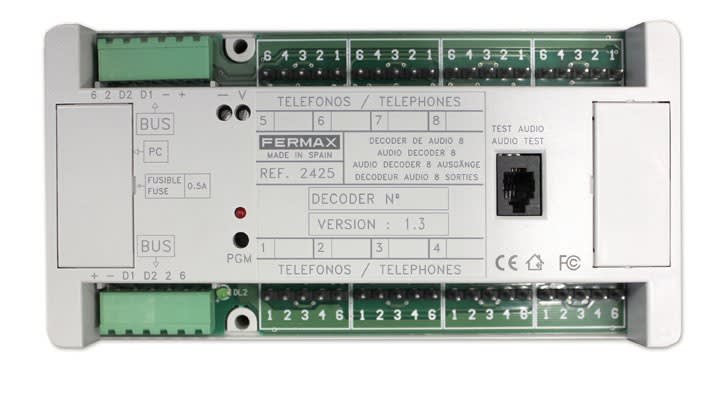 FERMAX - AUDIO DECODEUR 8 SORTIES