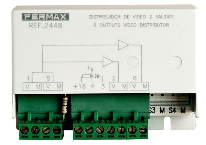 FERMAX - DISTRIBUTEUR VIDÉO VDS 2 SORTIES