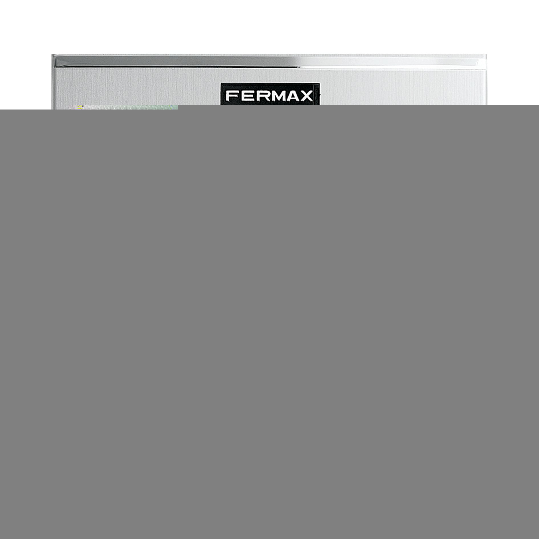 FERMAX - PLATINE VIDEO COULEUR CITY DUOX PLUS 1BP