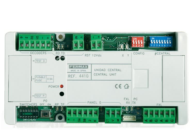 FERMAX - UNITÉ CENTRALE AC+ (DIN10).