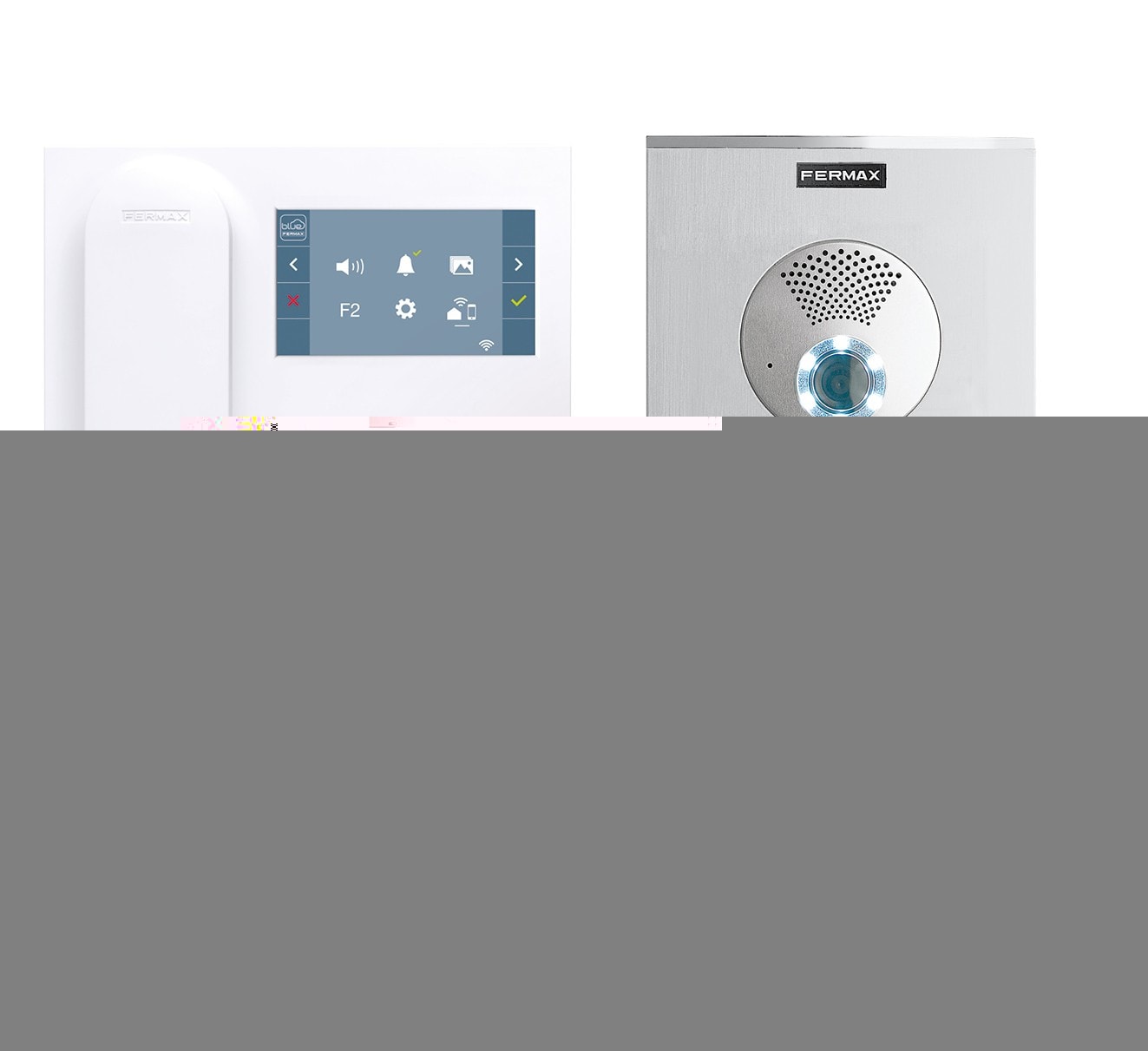 FERMAX - KIT  CLAVIER CODÉ VEO WIFI DUOX PLUS 1/BP