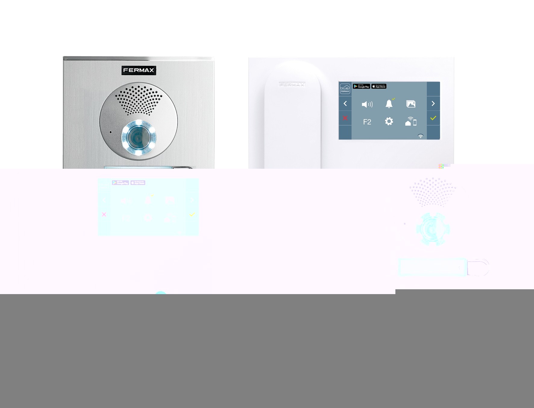 FERMAX - KIT  PMR VEO WIFI ONE-TO-ONE DUOX PLUS 1/BP