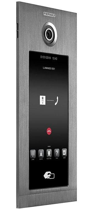 FERMAX - PLATINE VIDEO KIN AVEC ECRAN TACTILE (185x405x50)