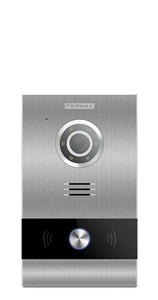FERMAX - PLATINE VIDEO MILO 1 BP AVEC LECTEUR DE PROXIMITE