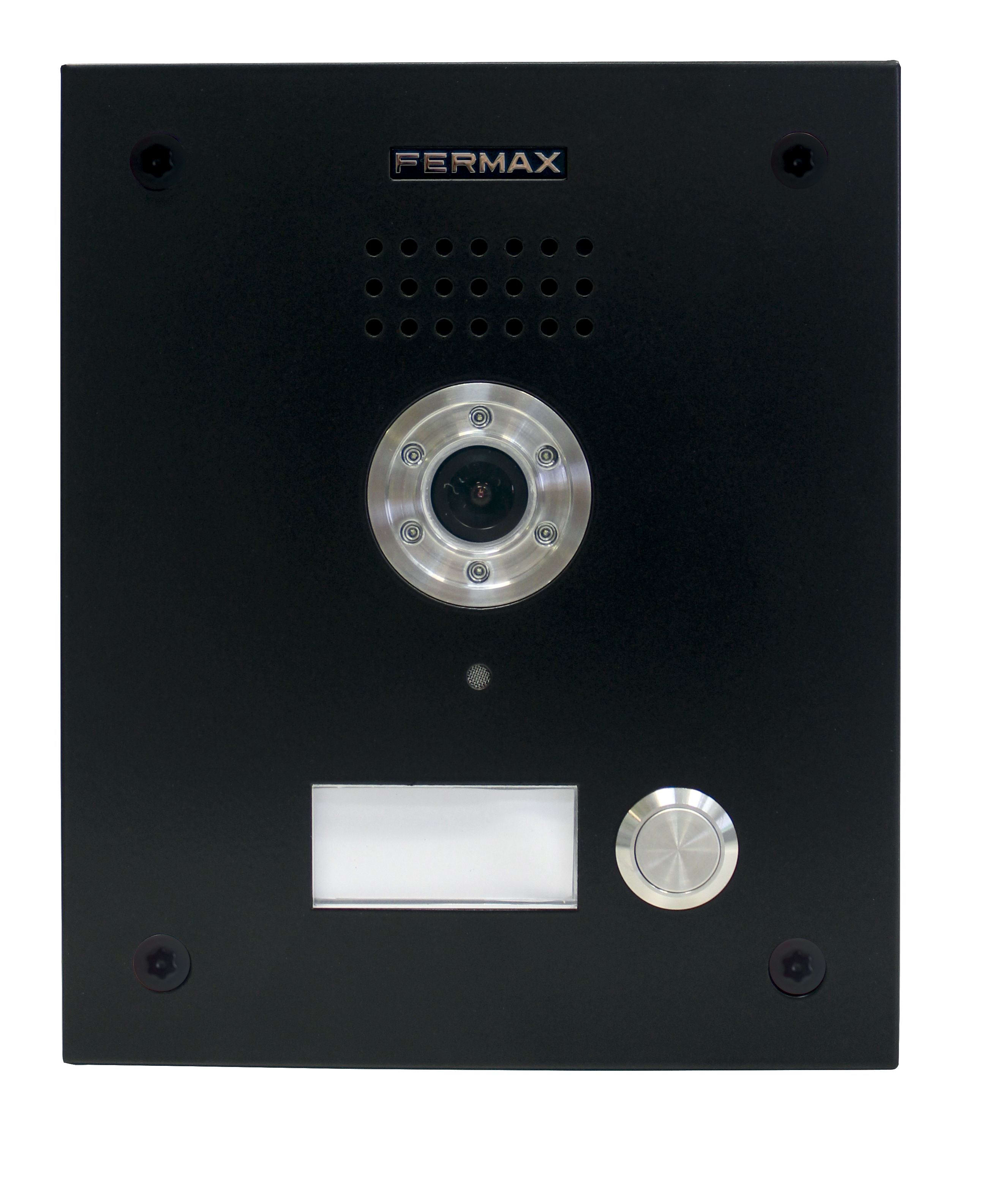 FERMAX - PLATINE MARINE ST1 CP101 DUOX PLUS NOIRE