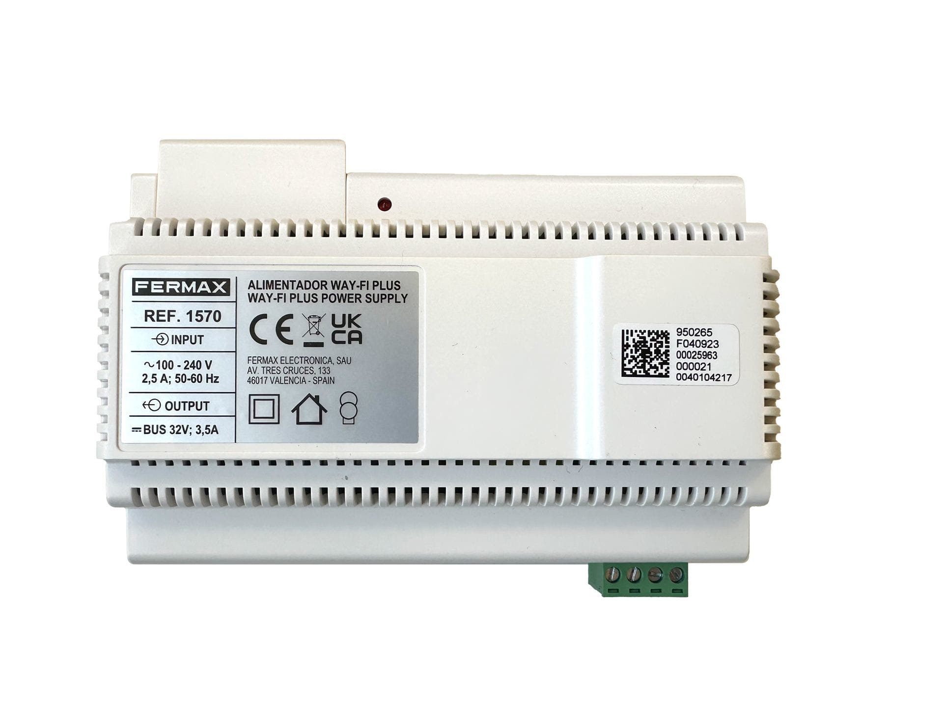 FERMAX - ALIMENTATION KIT WAY-FI PLUS DIN8 32VDC-2A