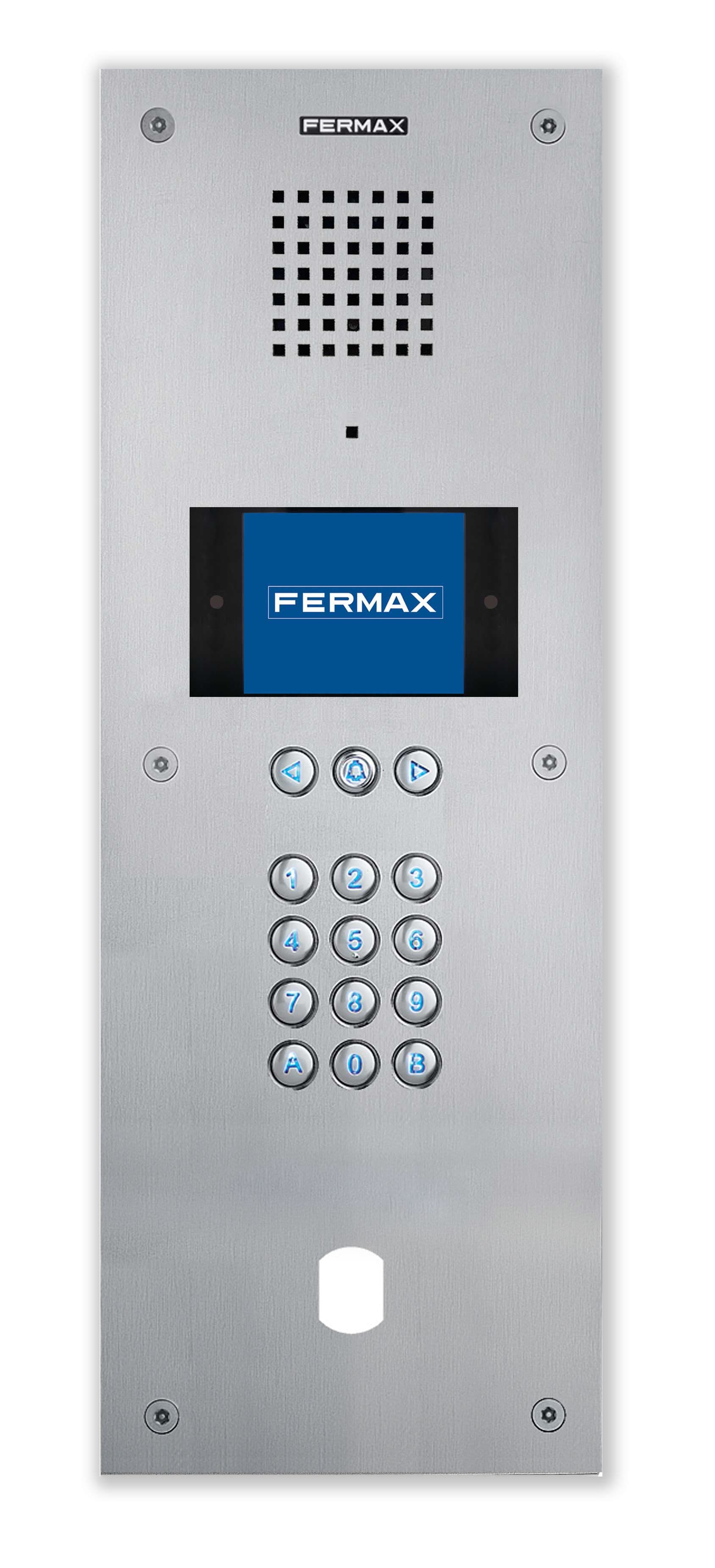 FERMAX - PLATINE MARINE DUOX PLUS VIDEO PINHOLE AVEC EMPLCAMENT T25