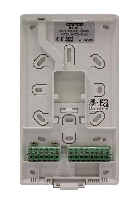 FERMAX - CONNECTEUR MONITEUR SMILE VDS BLANC