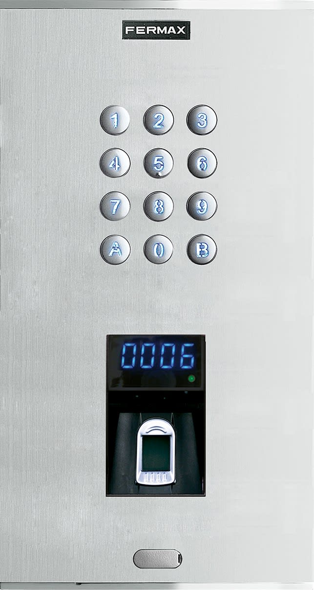 FERMAX - LECTEUR CITY EMPREINTE + CLAVIER