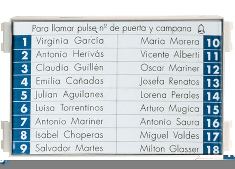 FERMAX - MODULE PORTE CARTE