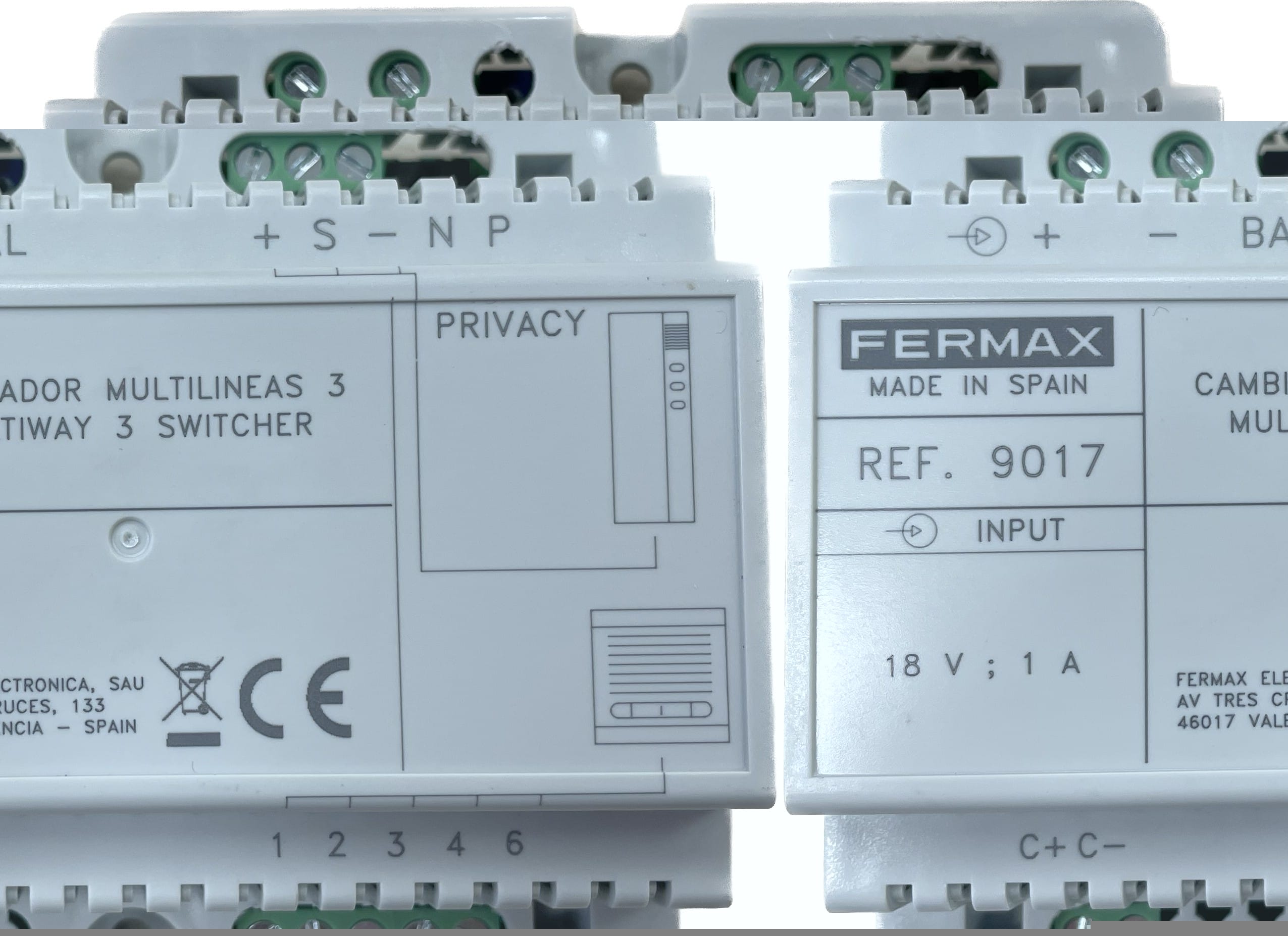 FERMAX - COMMUTATEUR MULTILIGNES BUS