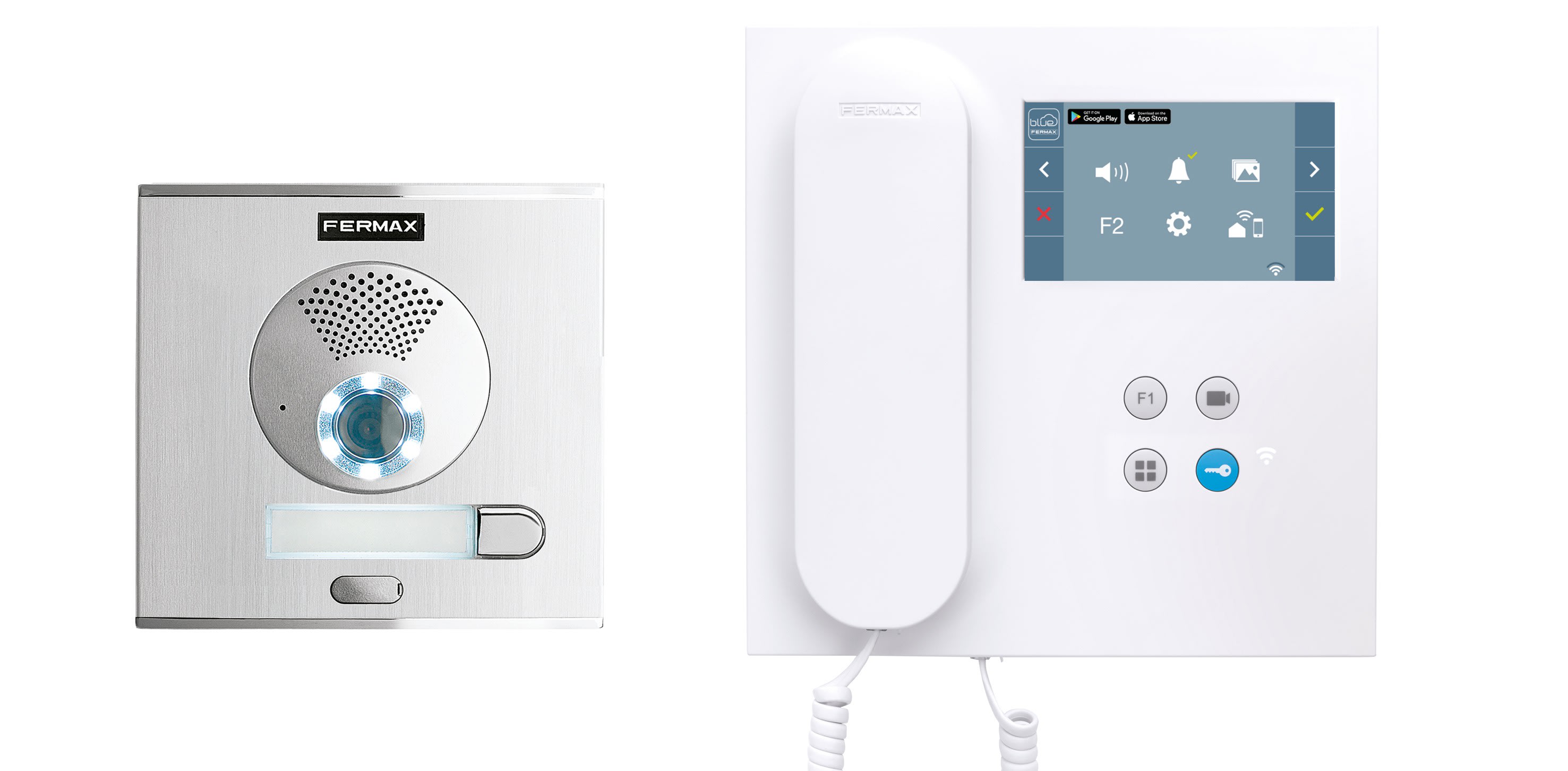 FERMAX - KIT VIDÉO VEO-WIFI DUOX PLUS COULEUR 1/BP