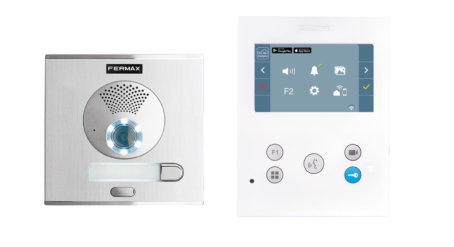 FERMAX - KIT VIDÉO VEO-XS WIFI DUOX PLUS COULEUR 1/BP