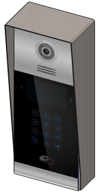 FERMAX - BOITIER SAILLIE MILO DIGITAL ALUMINIUM