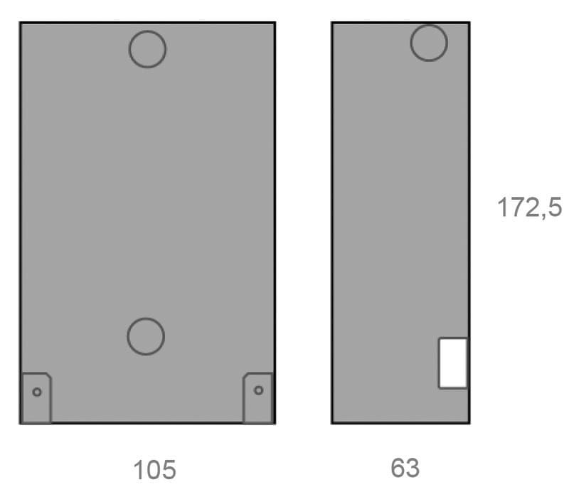 FERMAX - BOITIER ENCASTRE POUR PLATINE MILO