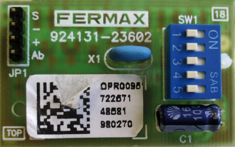 FERMAX - MODULE SYNTHESE VOCALE