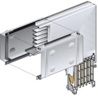 Zucchini - Coude vertical pour canalisation électrique préfabriquée MR 160A typeB