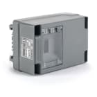 Zucchini - Boîte dérivation 32A mini canalisation MS - vide avec rail 4 mod version longue