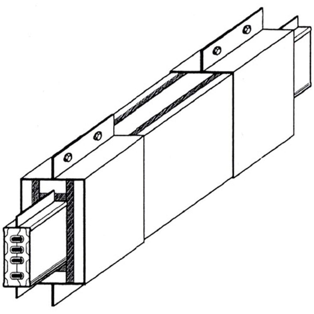 Zucchini - Kit coupe-feu externe pour mini canalisation MS