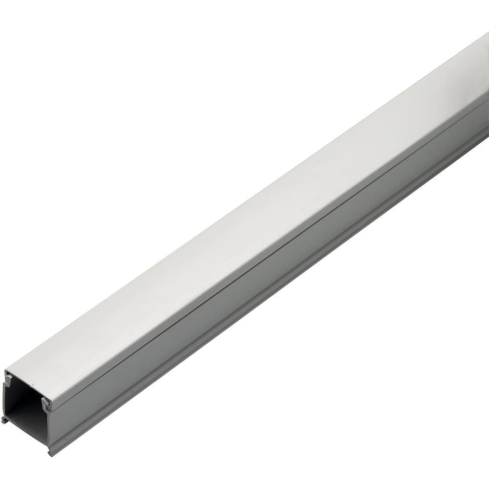 Zucchini - Voie de câble PVC avec couvercle pour canalisation d'éclairage LBplus - 3 mètres