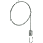 Zucchini - Kit (câble en acier 5m serrage auto-bloquant) canalisation d'éclairage LBplus