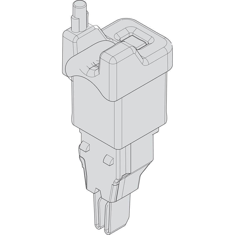 Zucchini - Contact mobile 16A pour canalisation d'éclairage LBplus
