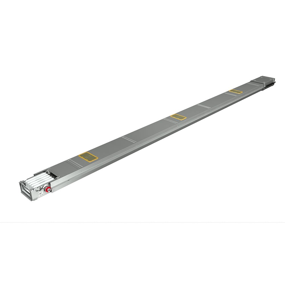 Zucchini - XCM - Elément droit canalisation électrique préfabriquée 160A 2x3 fenêtres 3m