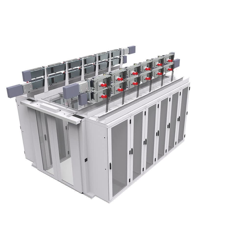 Zucchini - XCM - Elément droit canalisation électrique préfabriquée Data Center 1000A 3m