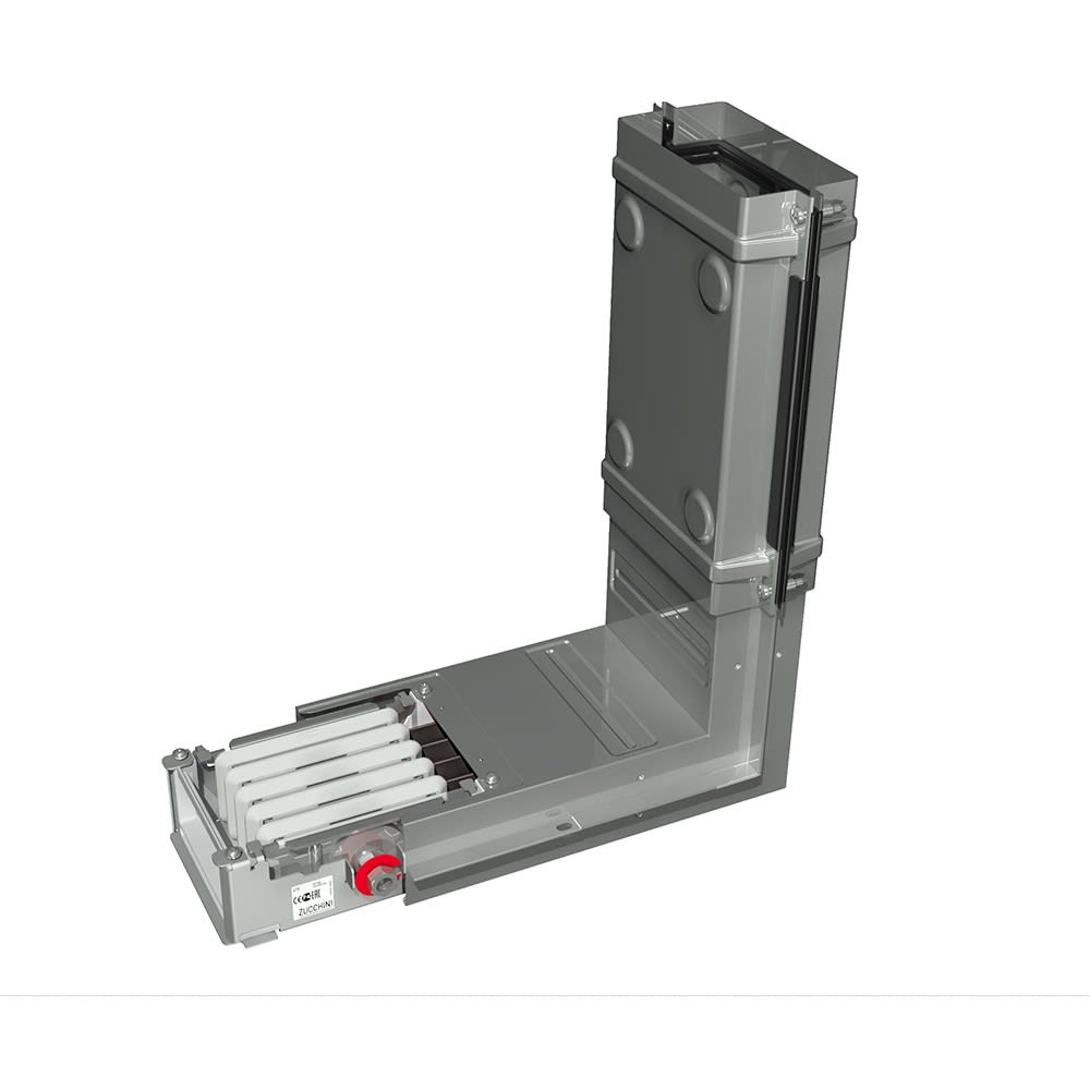 Zucchini - XCM - Coude horizontal gauche pour canalisation électrique préfabriquée 250A
