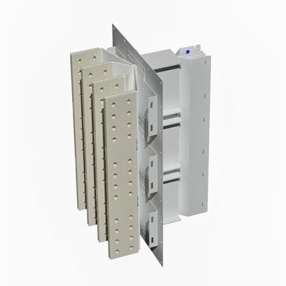 Zucchini - XCP-S 5000A, aluminium, IP55, Ue=1000V, IEC 61439-6, pertes 1154W/m