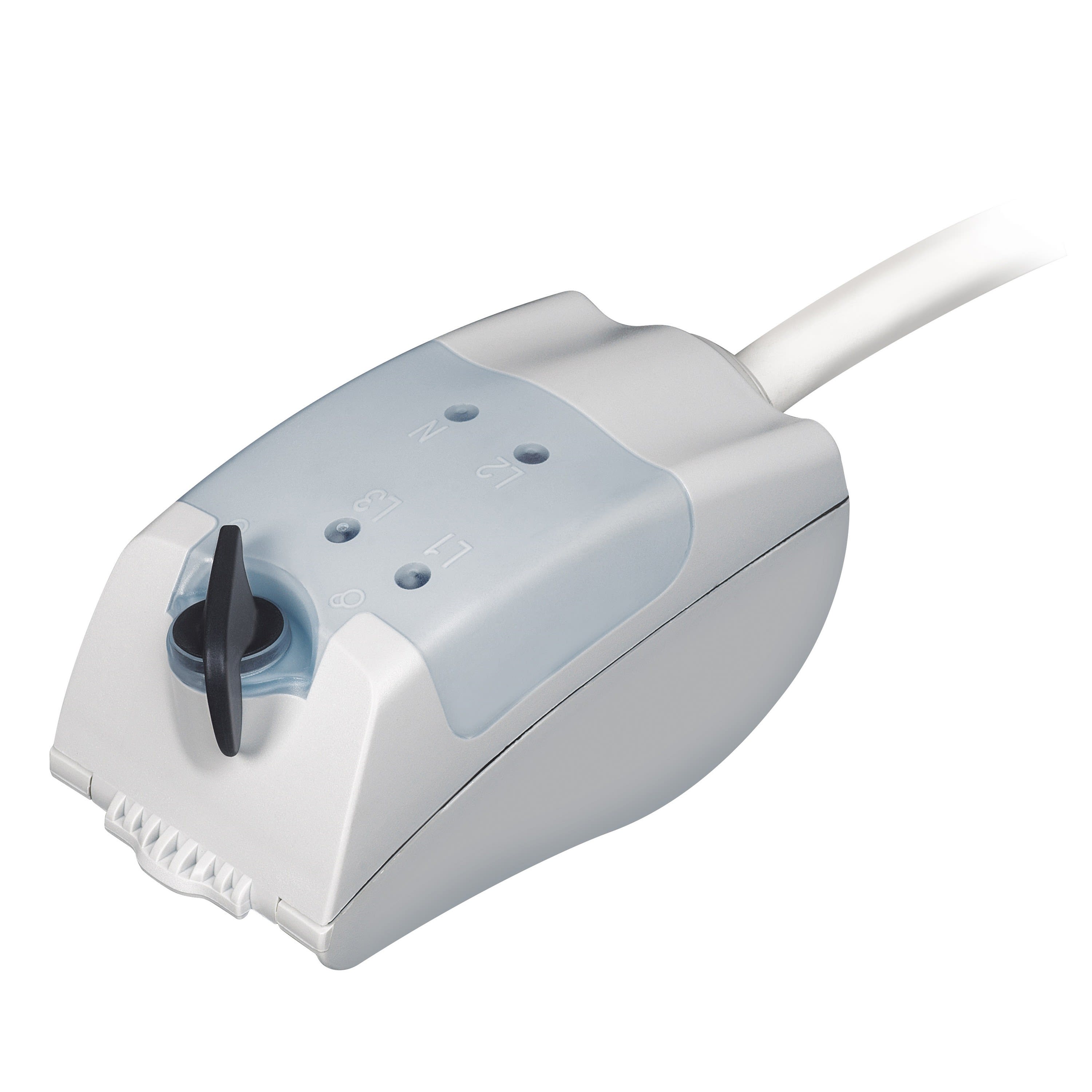 Zucchini - Connecteur LBplus sélection phase 16A , porte-fusible 8,5x31,5 + câble H05VVF 3m