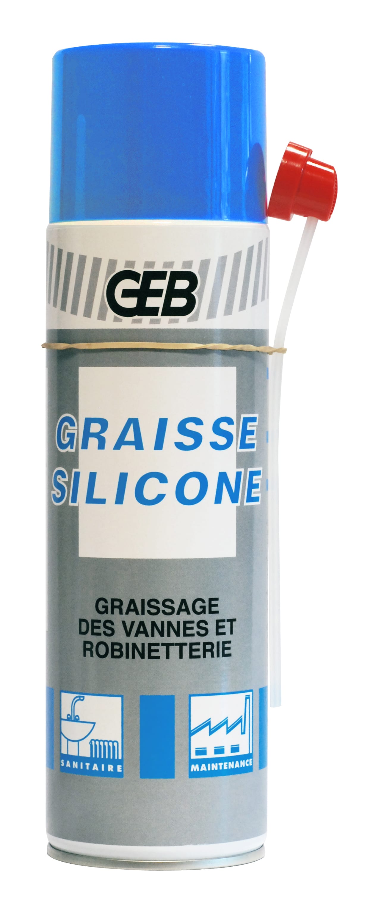 GEB - GRAISSE SILICONE aérosol 650 /500 ml