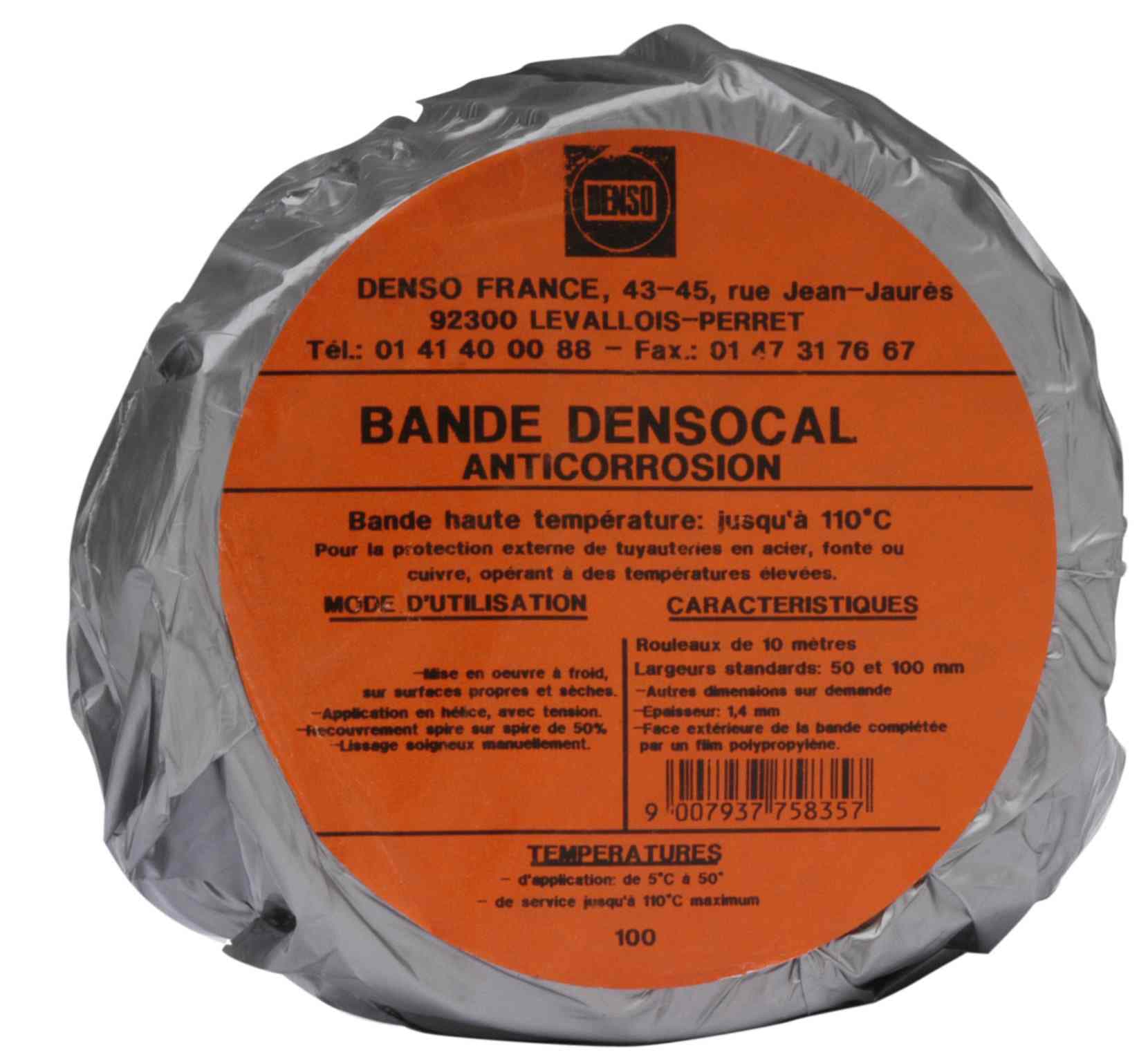 GEB - DENSOCAL Bande en rouleau 100 mm x 10 m