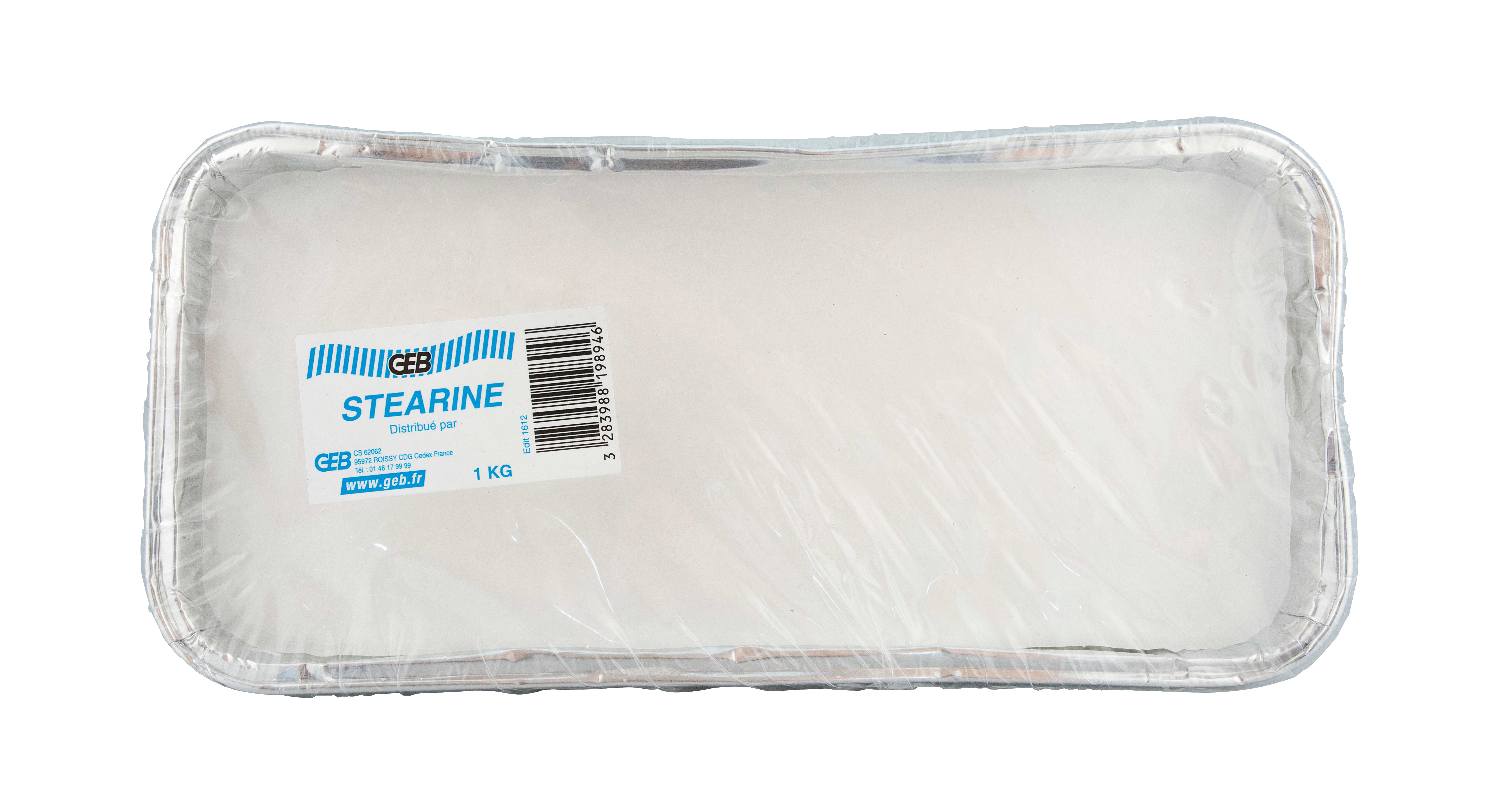 GEB - STEARINE Pain de 1 kg