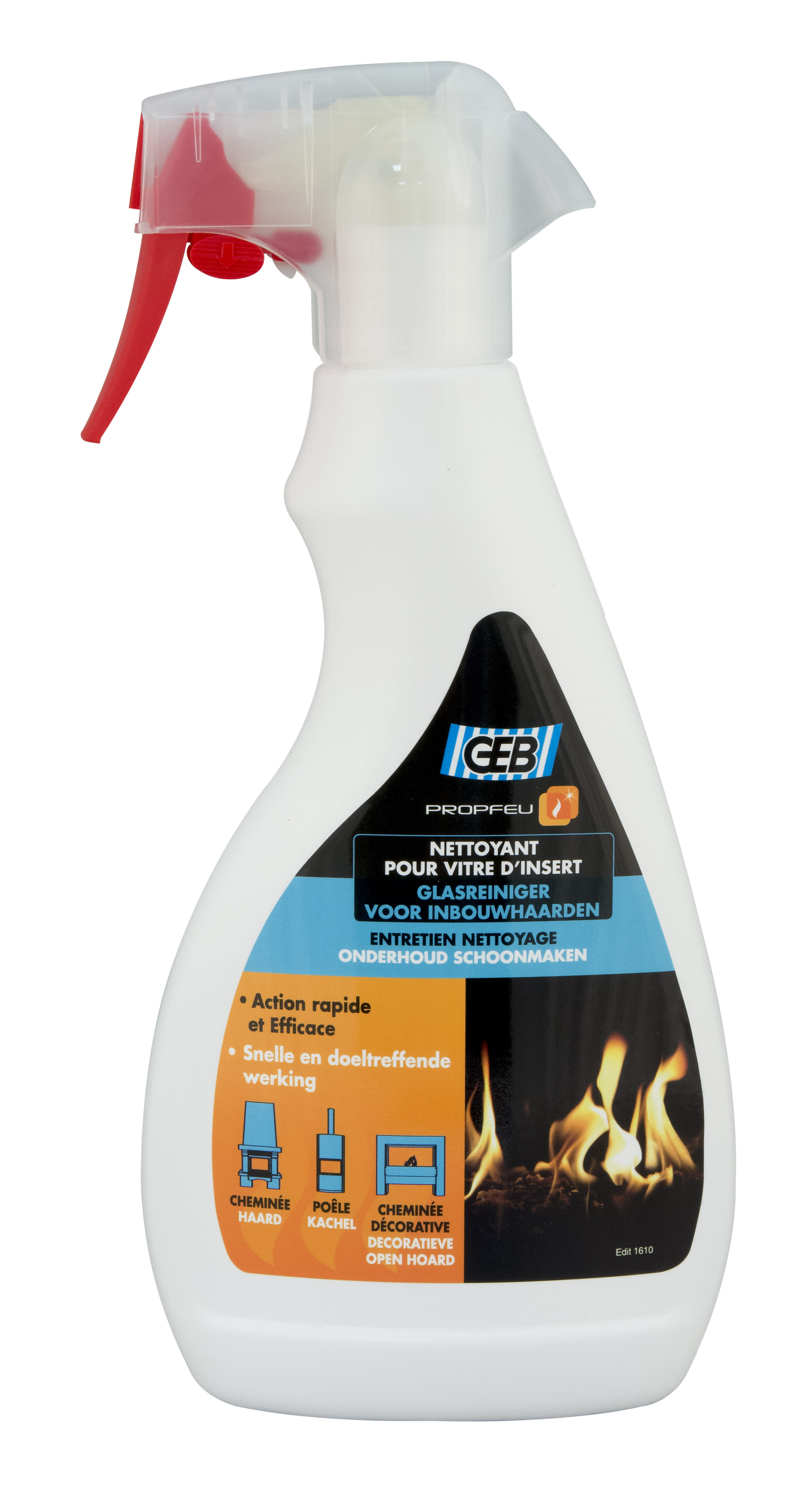 GEB - PROPFEU SACHET DOSES boîte 700 g (1 dose d'attaque 200 g + 5 doses d'entretien