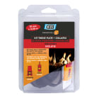 GEB - KIT PROPFEU TRESSE PLATE FIBRE DE VERRE + COLLAFEU larg. 15 mm, ép. 3 mm, long 2